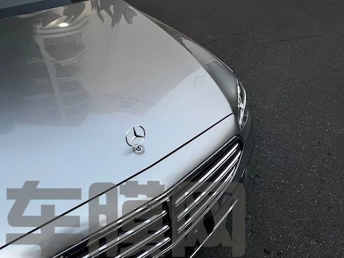 奔驰E300 GT银改色膜 效果图